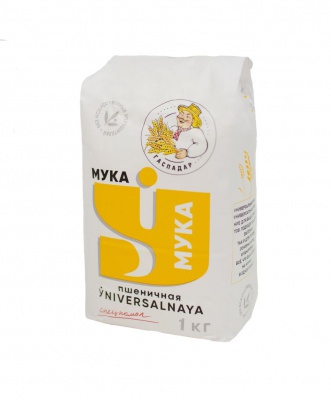 Мука пшеничная Универсальная 1/2/50 кг.