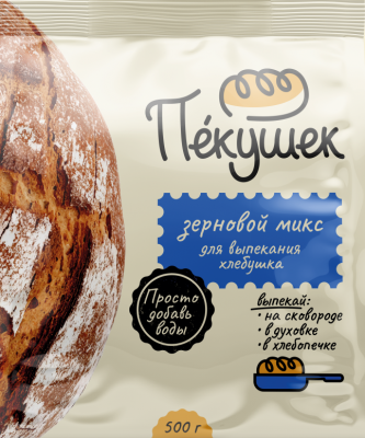 Сухая смесь для выпекания хлебушка "Зерновой микс"