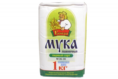 Мука пшеничная 1 сорт М 36-30, 1/2/50 кг