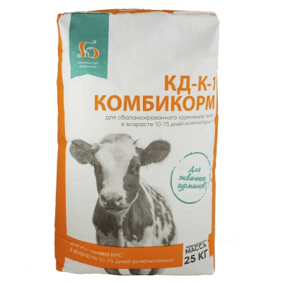 Комбикорм-концентрат КД-К-1 , 25 кг